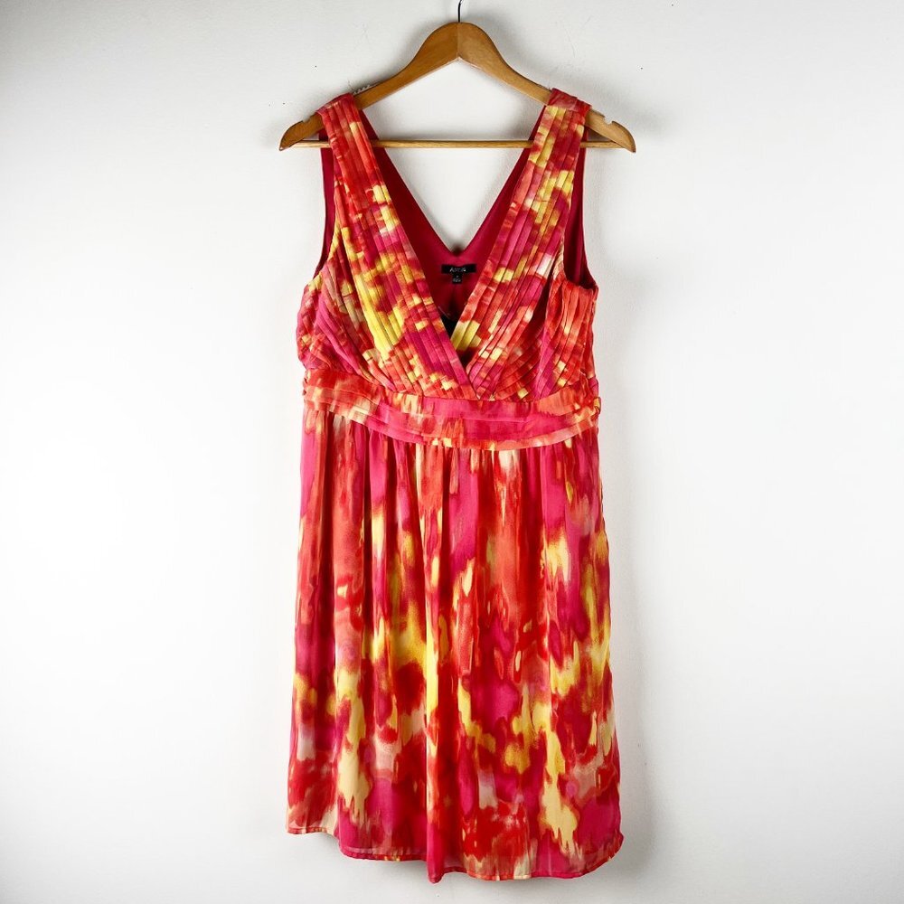 2/$30 Apt 9 Chiffon Sleeveless Dress 16 NWT - Picture 1 of 6